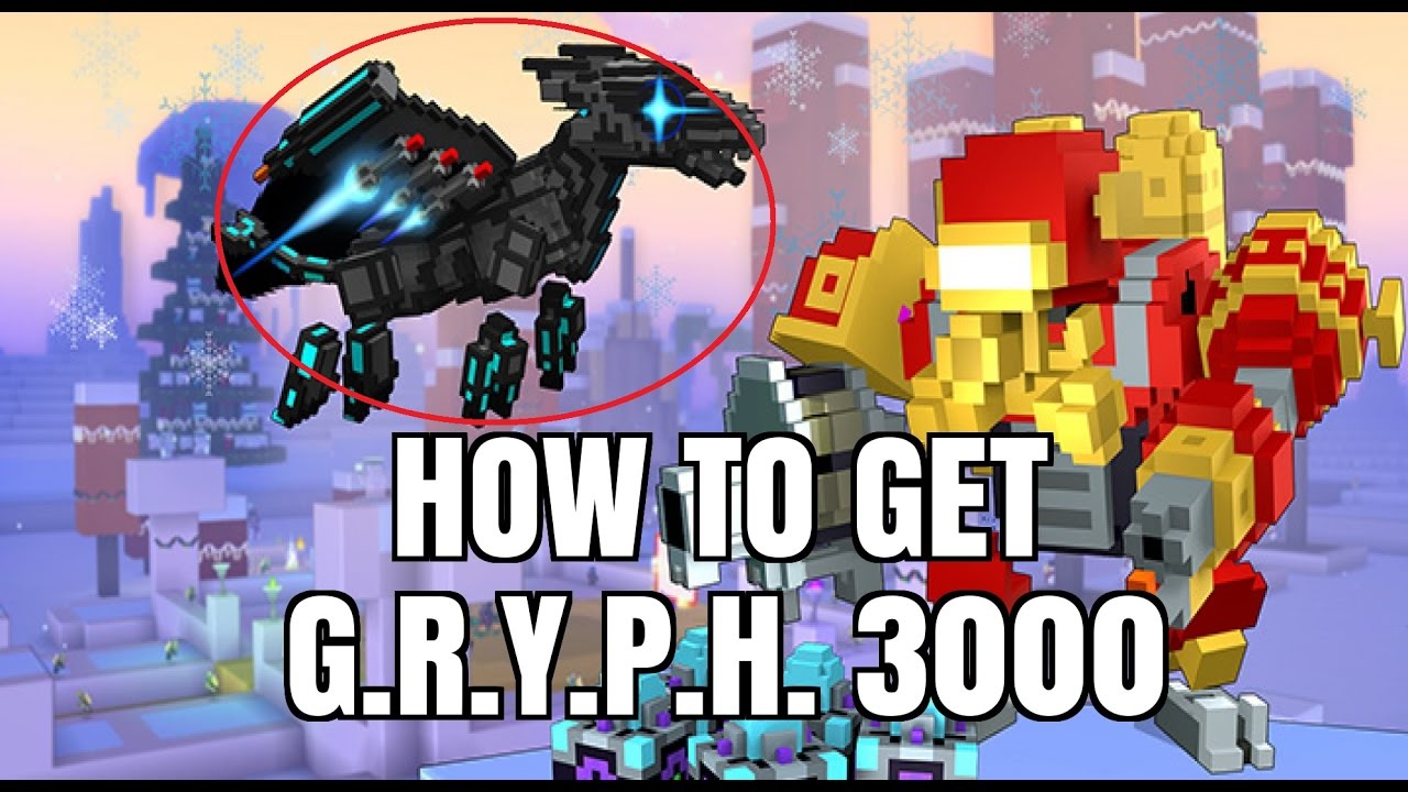 HOW TO GET G.R.Y.P.H. 3000 (DEFEATING FLAMOTRON MK II AND GETTING DARKNIK GEARS) | Trove