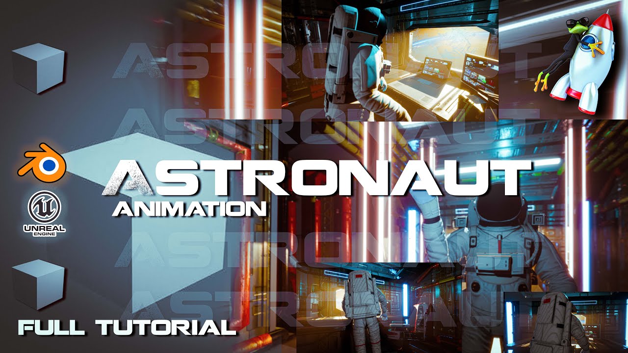 Epic Astronaut Animation Tutorial (Blender) - YouTube