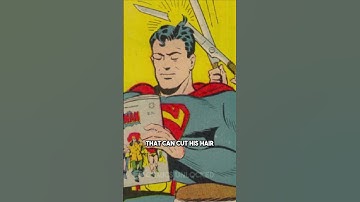 How does Superman Shave his beard?