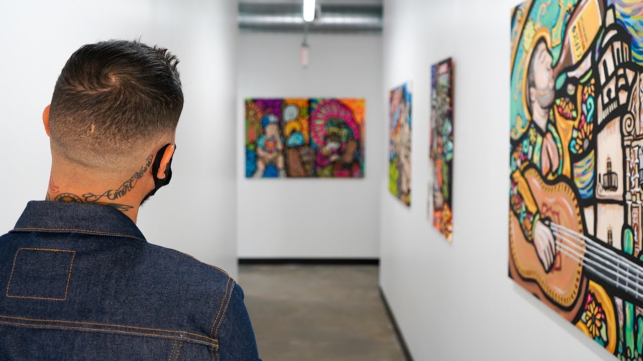 Mexican Painter Honors Mother & Heritage in Art | Javi Valenzuela - Mini Doc