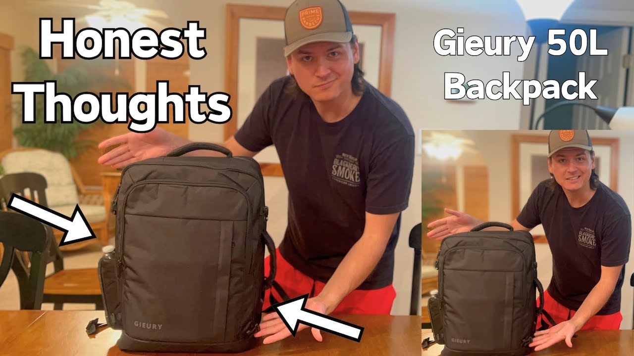 What To Know About the Gieury 50L Backpack