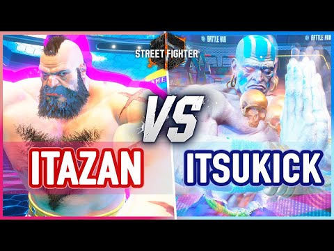 SF6 🔥 Itazan (Zangief) vs Itsukick (Dhalsim) 🔥 Street Fighter 6