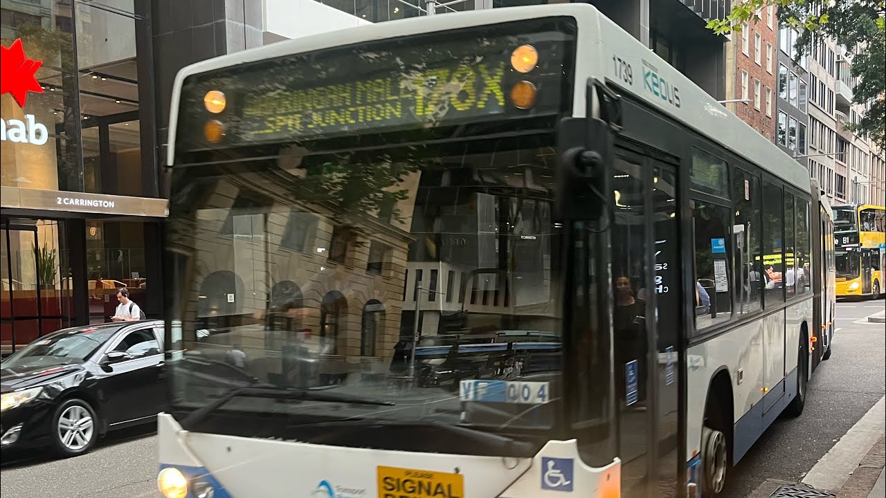 Keolis Downer Brookvale m/o 1739 Volvo B12BLEA Euro 3 Custom Coaches CB60 Ed Sheeran 🎵 Bendy Bus.