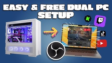 How to Set up your Dual PC streaming setup for Twitch and YouTube—completely FREE using OBS!