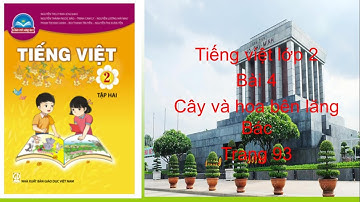 Tiếng Việt 2. Cây và hoa bên lăng Bác