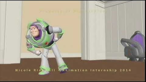 |TOY STORY| Buzz Lightyear Test Animation with Sound Part 3