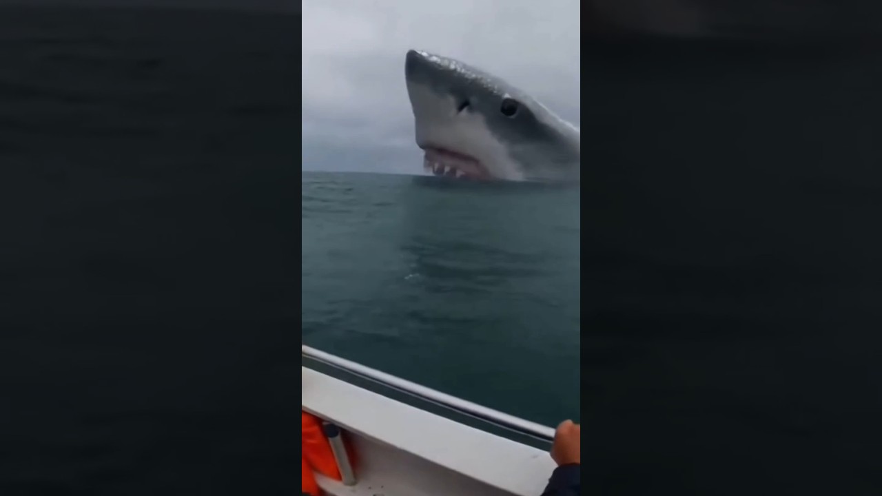 JAINT SARK ATTACK ON BOAT PEOPLE 🤢 