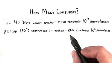 How Many Computers? - Interactive 3D Graphics