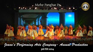 MOHE PANGHAT PE - KATHAK | MUGHAL-E-AZAM |Joann's Performing Arts Company | JASHN- 2024