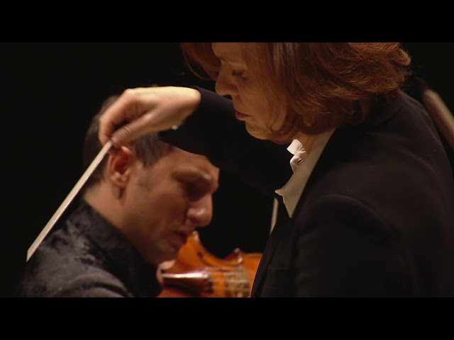 Mozart - Symphonie concertante pour violon et alto: 2è mvt : P.Amoyal / Y.Shimizu / Camerata Lausanne