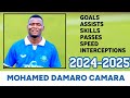 MOHAMED DAMARO CAMARA 2024 2025 Skills Goals Assists Passes Speed Interceptions Tacklings
