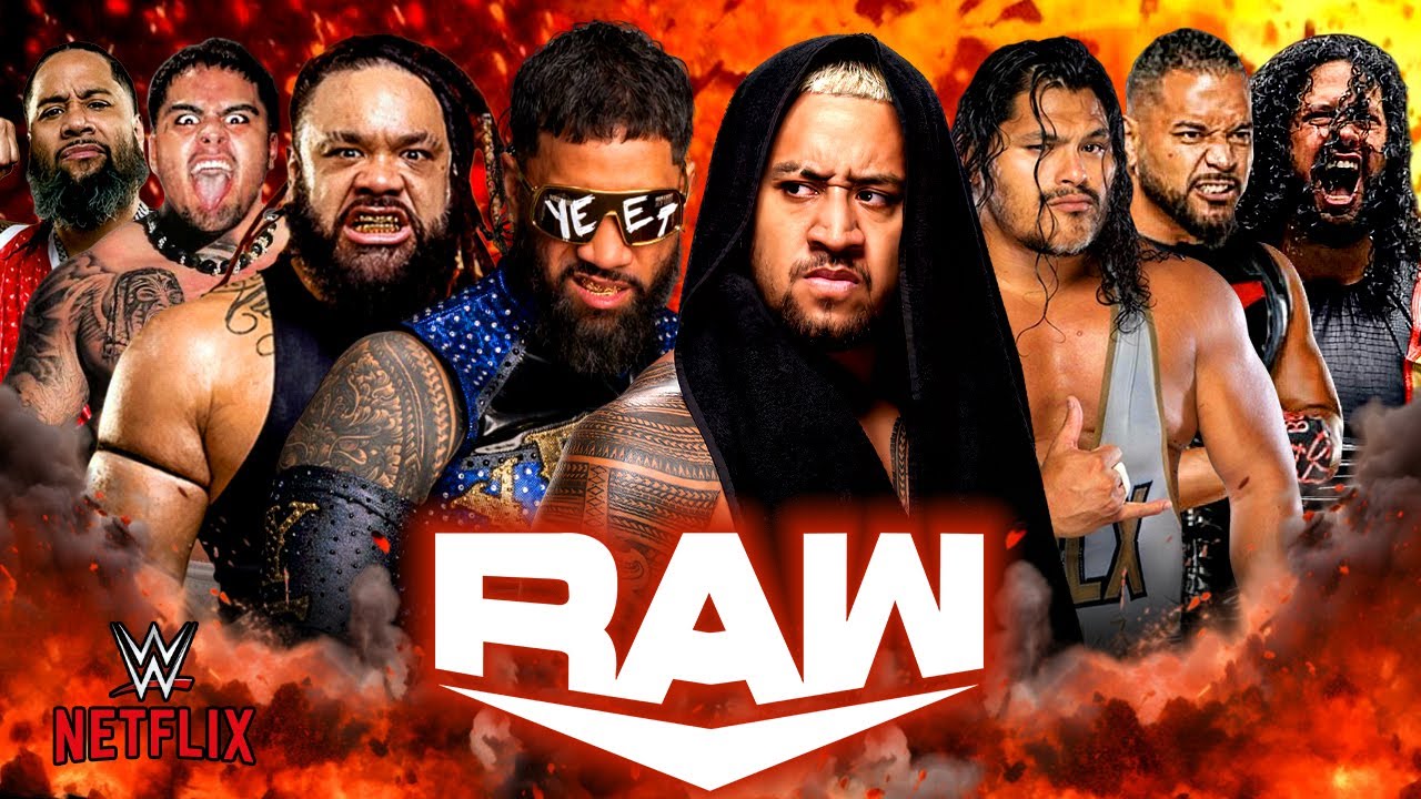 WWE Raw THE USO and THE FATU vs THE MFT | 11-Sep-25