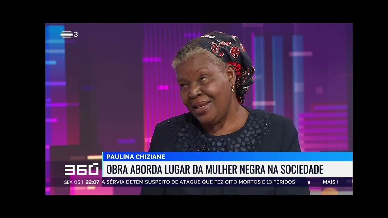 Paulina Chiziane - Premio Camões 2021, em entrevista na RTP,