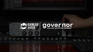 Governor - Valve, Optical Compressor Sound Demo (Drum Bus)