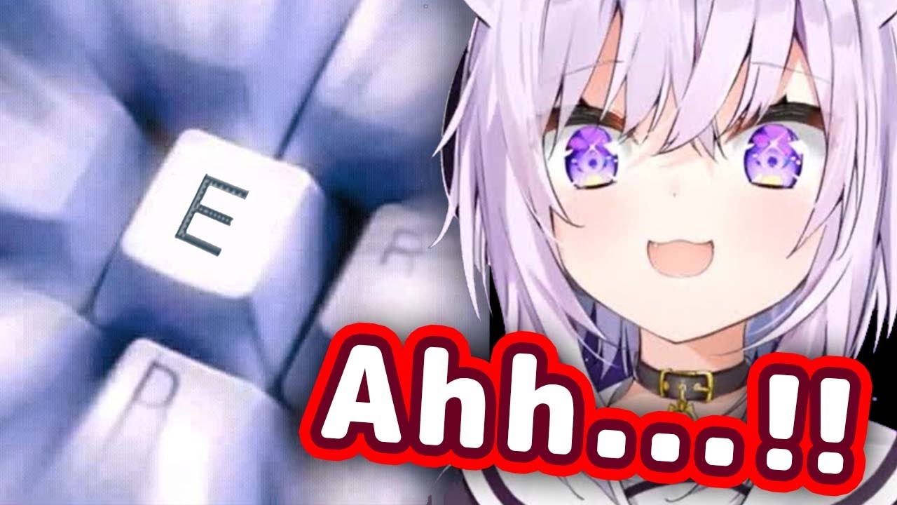 Okayu Freaks Out After Accidentally Pressing The 'E' Button 【ENG Sub/Hololive】