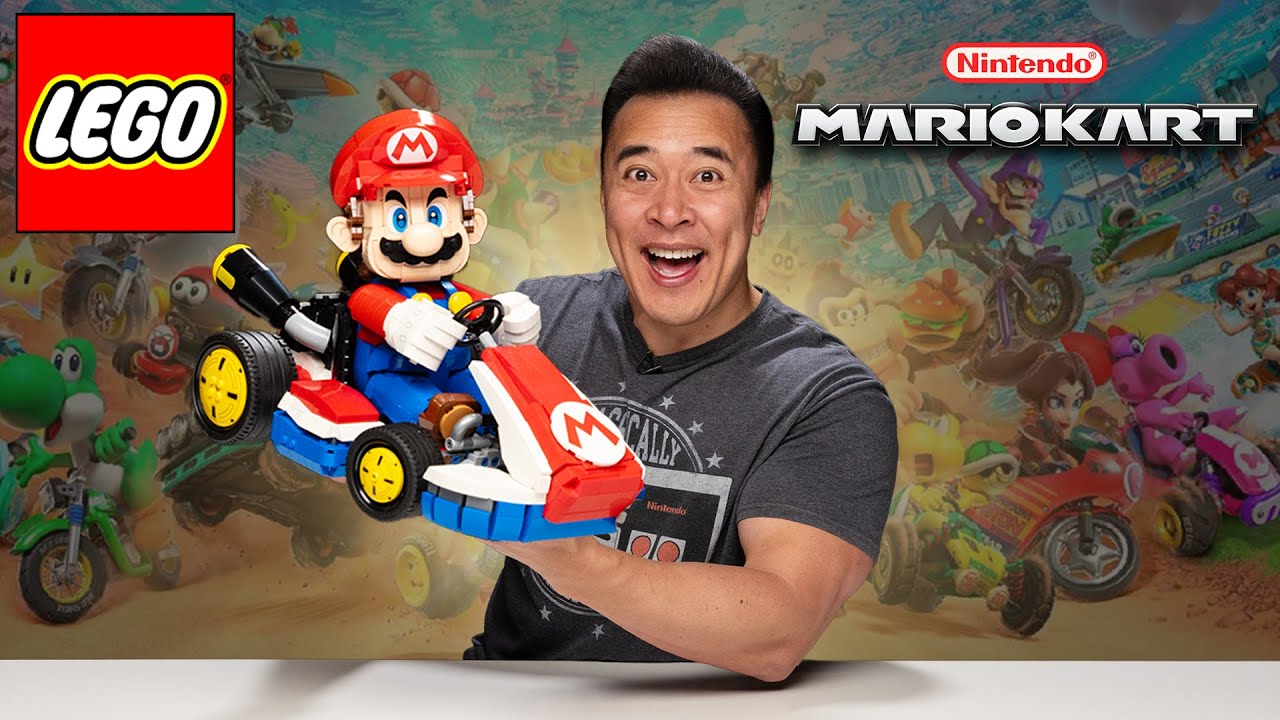 LEGO MARIO KART!!! Lego Nintendo Super Mario & Standard Kart 72037