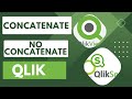 Learn Concatenation Concept in Qlik similar to Append or Union in SQL #qlikview #qliksense