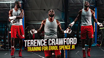 TERENCE CRAWFORD training for ERROL SPENCE JR