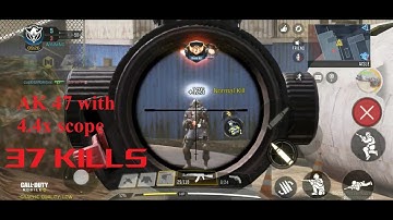 AK 47 with 4.4x Scope | Call of Duty: Mobile