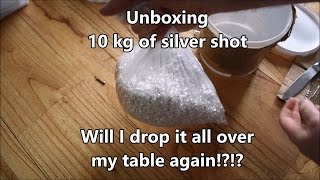Unboxing 10kg of silver!!! 320 oz from European Mint!
