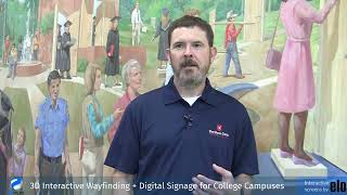 College IT directors discuss the ease of using 22Miles CMS for Campus Wayfinding & Digital Signage