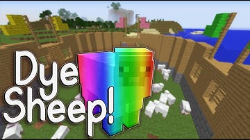 Minecraft: Dye Sheep! [Original Mini-Game]