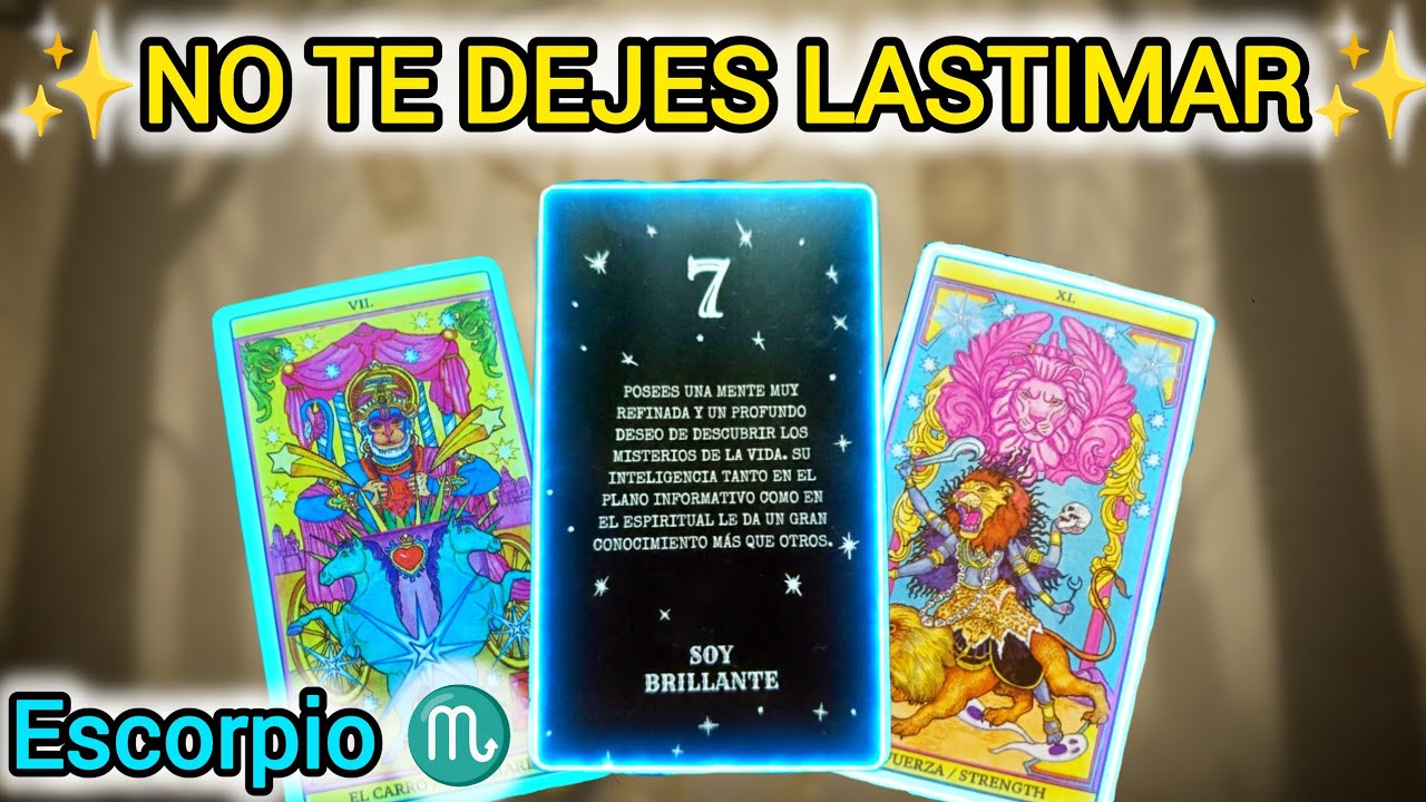 ESCORPIO ♏ ¡Te están LASTIMANDO! Alguien del pasado regresa y la vida por fin te RECOMPENSA 
