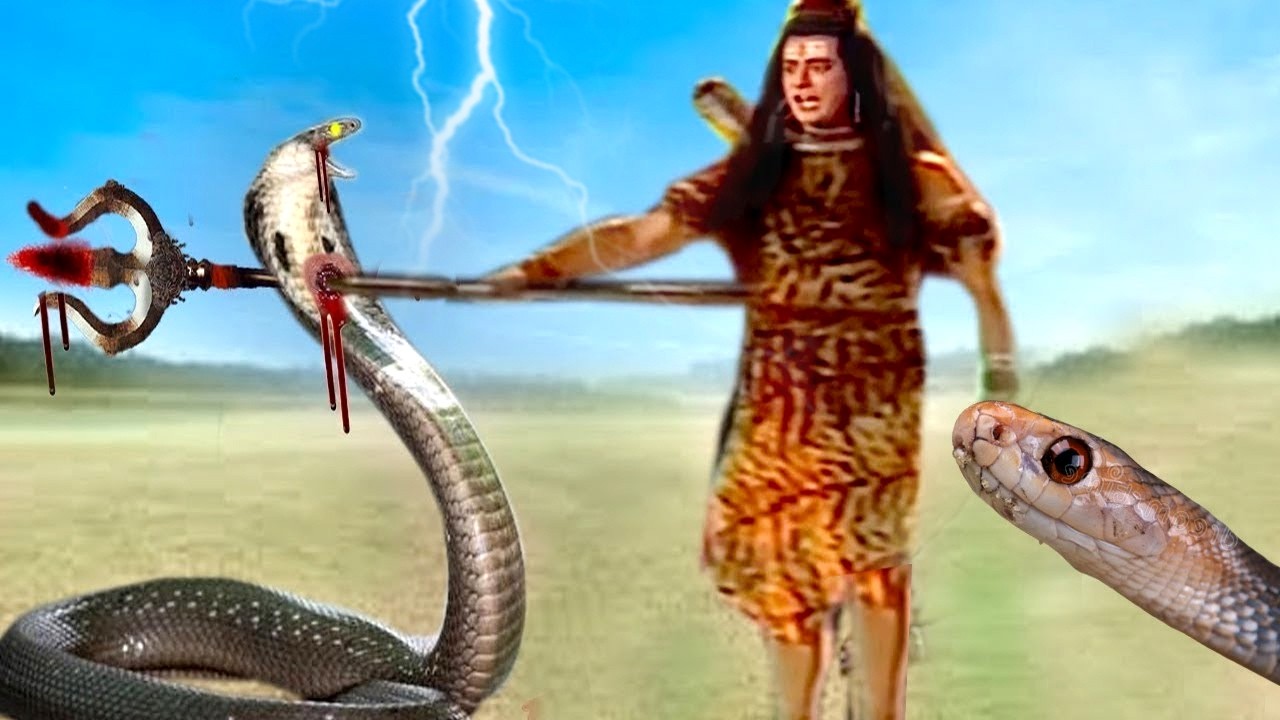 मायाबी राक्षस जब नाग बनकर शिव का वध करने आया | Jai Bholenath @shivkatha9