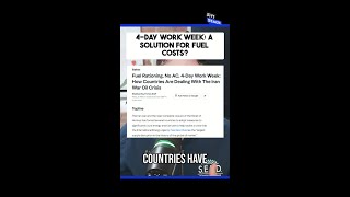 4-Day Work Week: A Solution For Fuel Costs?