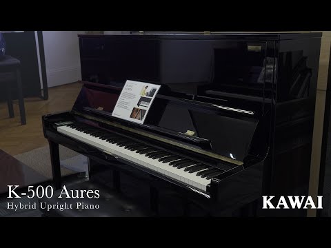 Kawai K-500 Aures 51" Professional Hybrid Upright Piano at NAMM 2020