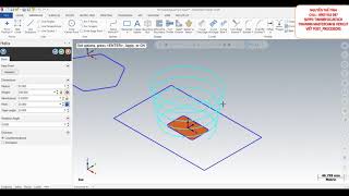 Design 2D - 3D [ solid & surfaces ] On Mastercam 2018 - Part 01- CAD/CAM/CNC