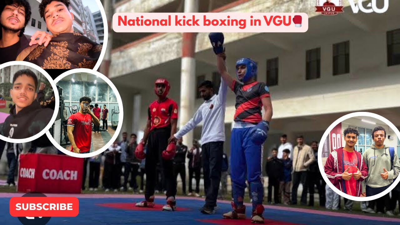 National kick boxing in VGU🥊 || Chest workout 🏋️ 