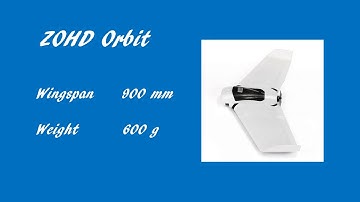 ZOHD Orbit+Matek F405 wing, maiden