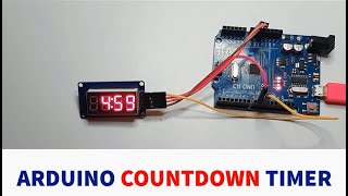 4-Digit Countdown Timer (Minutes and Seconds) -  Arduino Tutorial