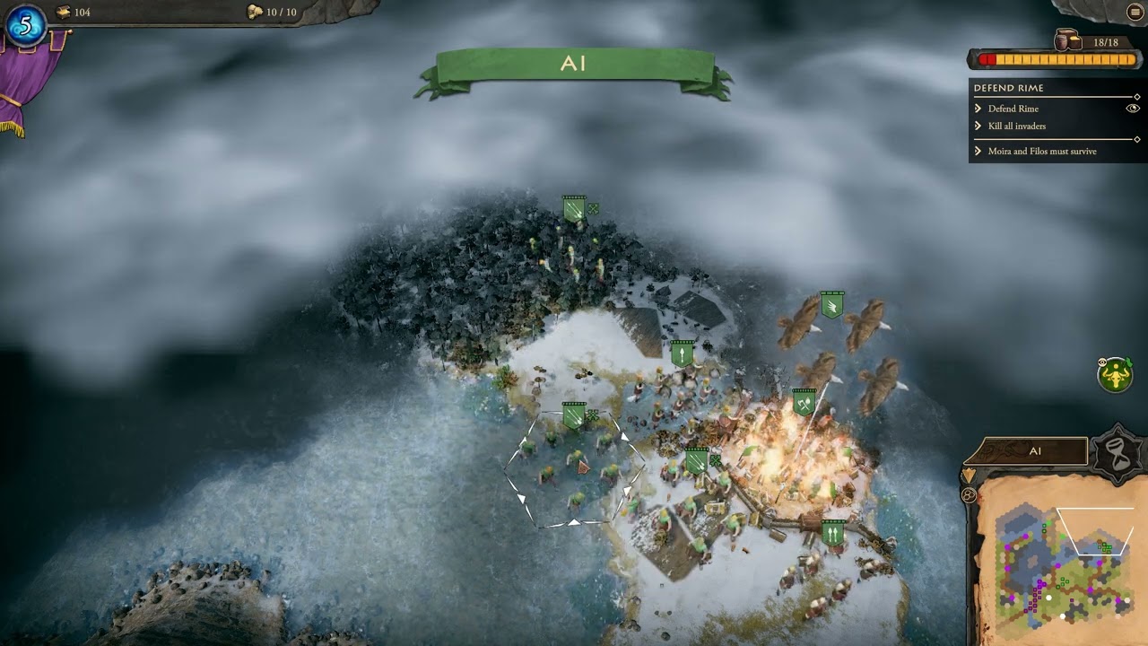 Fantasy General 2 Empire Aflame Campaign MISSION 2 DEFEND RIME