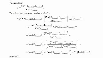 Exam MFE exercise for October 10, 2017