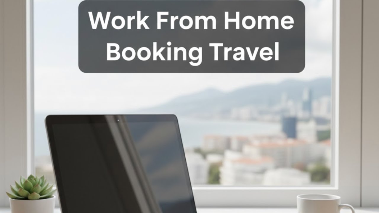 How People Are Working From Home Booking Travel!