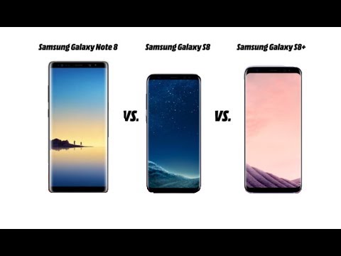 Samsung Galaxy Note 8 VS S8 - ¿Cual es el mejor?