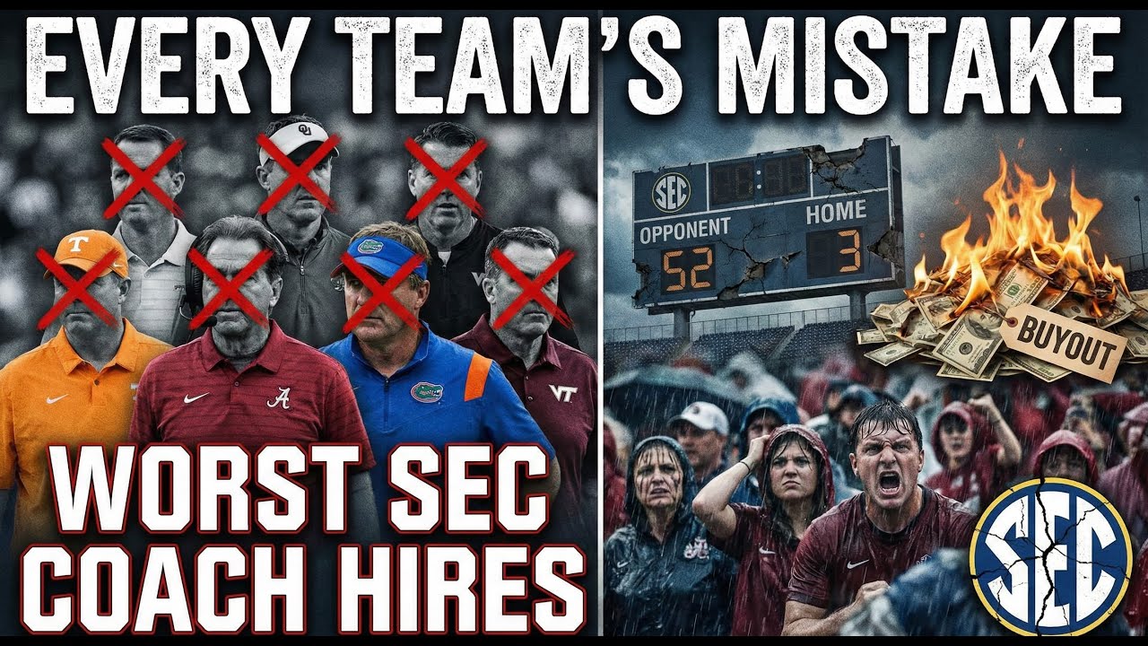 Every SEC Football Team's Worst Head Coach Hire