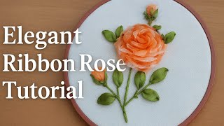 Famous Elegant Ribbon Rose Tutorial | 3D Ribbon Embroidery with Pro Tips Net Worth
