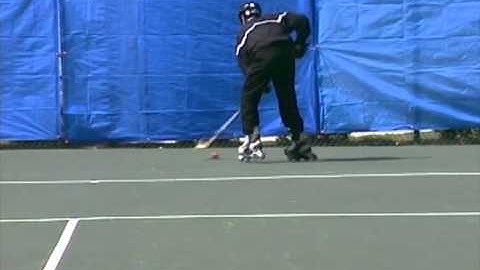 Smarthockey 8.39 Dynamic Progressions Backwards - multiple step crossovers with puck rotation