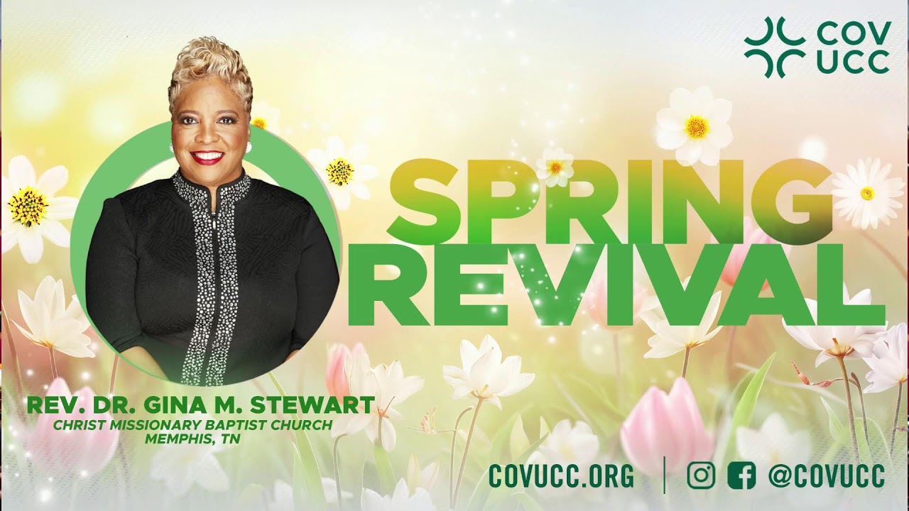 Spring Revival 2026, Rev. Dr. Gina M. Stewart, 3-10-26