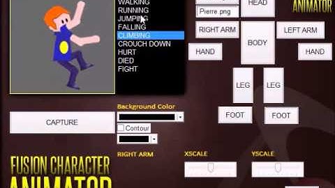 Fusion Character Editor Beta 3 - Quick "Crop and Save" function !