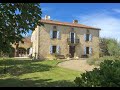 Authentic Maison Gascogne for sale with stunning views of Pyrenees.