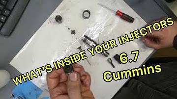 HOW TO disassembled A 6.7 Cummins injector