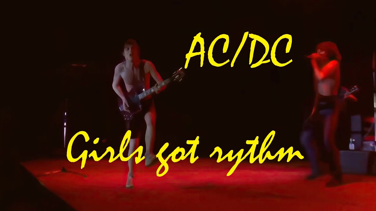 AC/DC - Girls got rythm (1979) Live HD HQ 4K upscaled