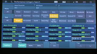 Yamaha MODX All Drum Kits
