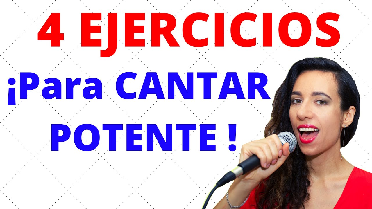 Cómo CANTAR POTENTE, EJERCICIOS Clases de canto desde Cero Natalia ...