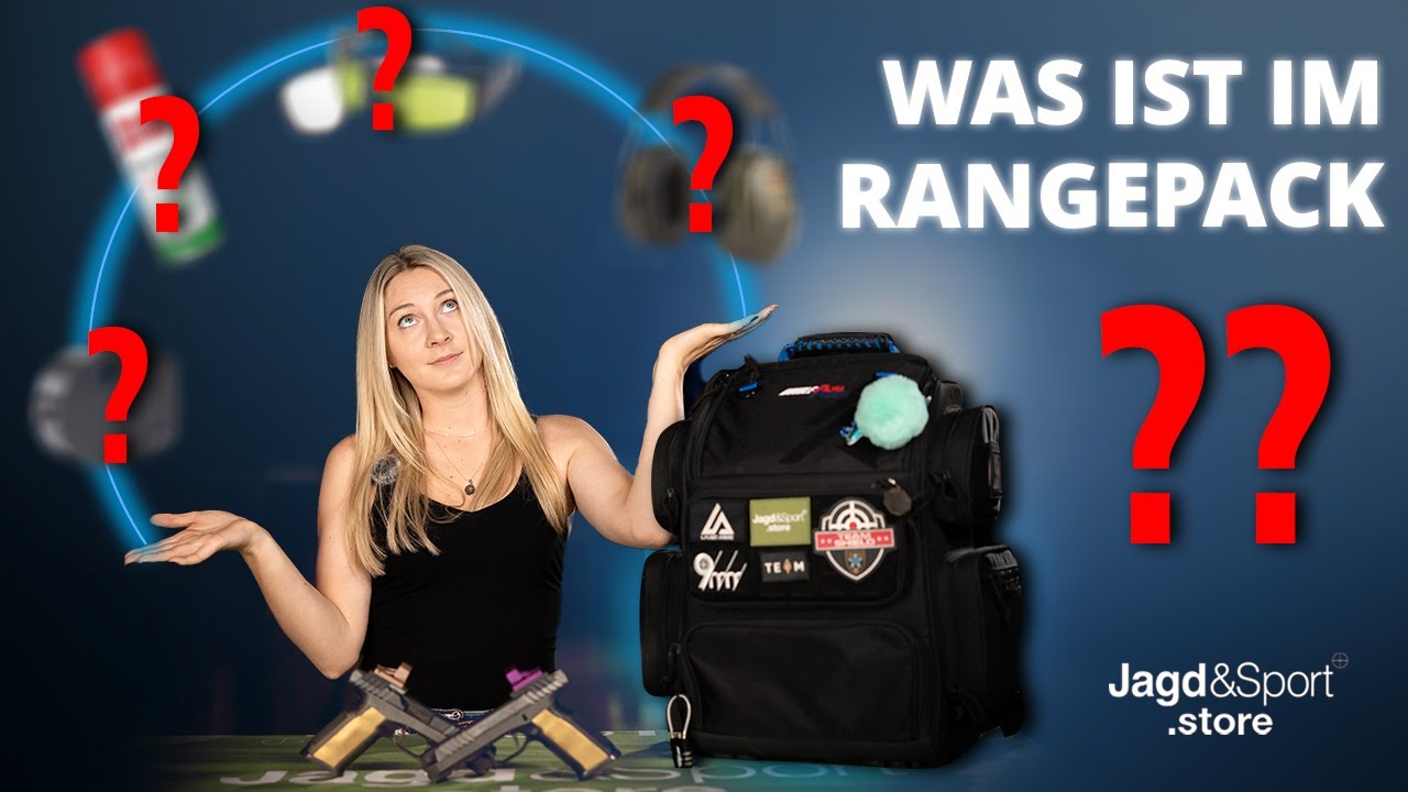 Schießausrüstung für IPSC erklärt: Rangepack, Schießtasche & Schießequipment im Check mit Samantha