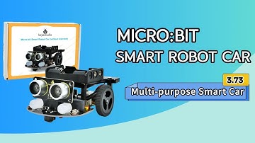 KS4036F Keyestudio Micro:bit Smart Robot Car Project 3.73 Multi-purpose Smart Car #microbit